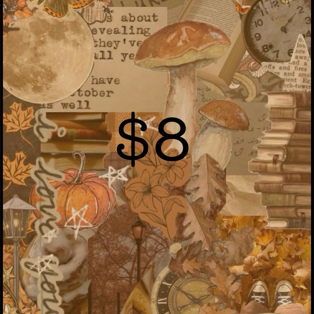 $8 Unlisted | as shown in Live show